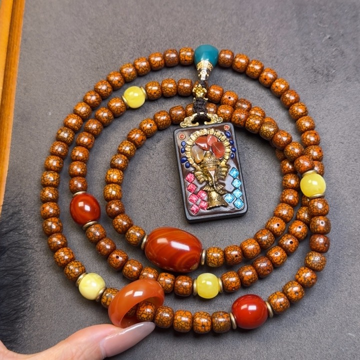 星月菩提吊坠向**行星月