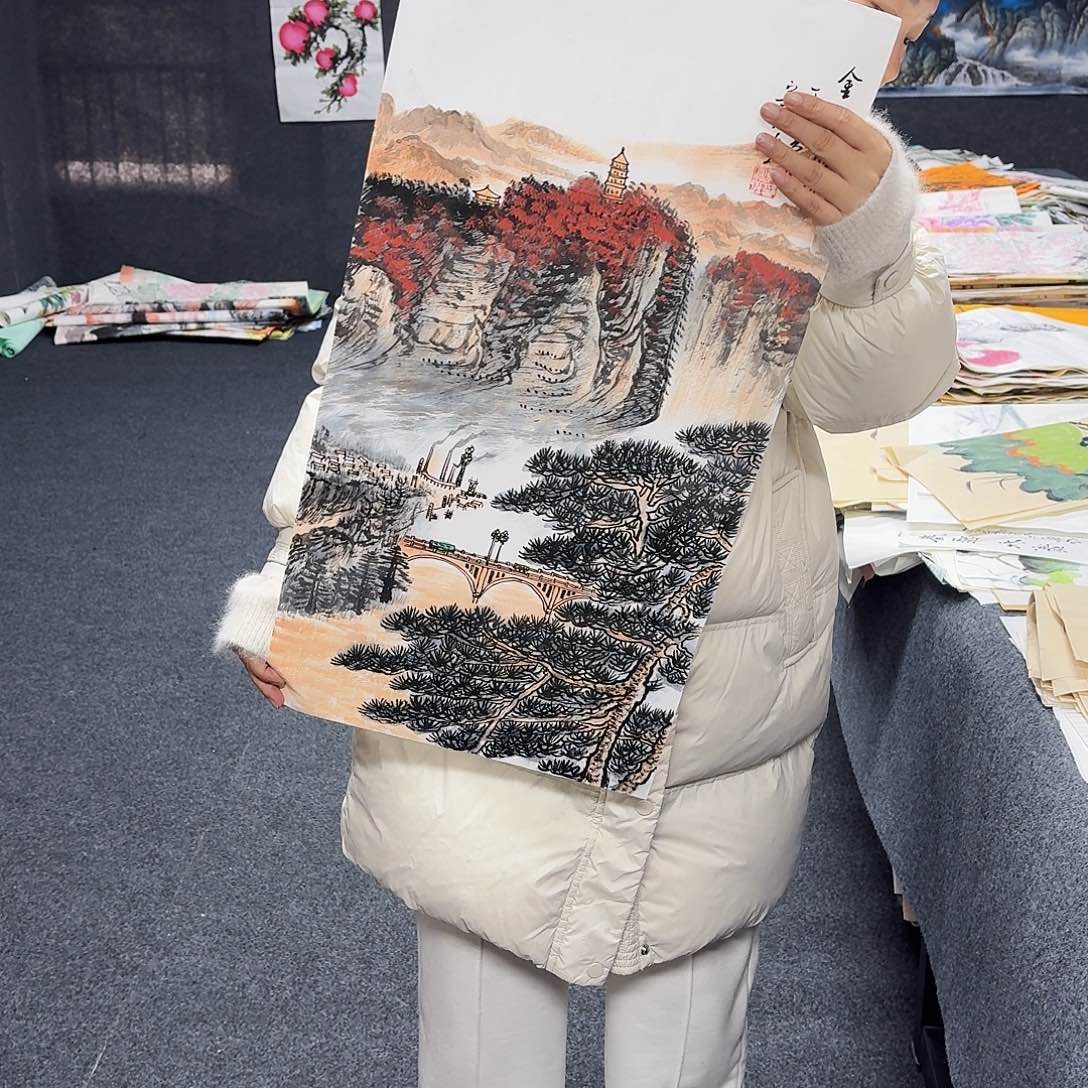 中佳美术馆 画心一张