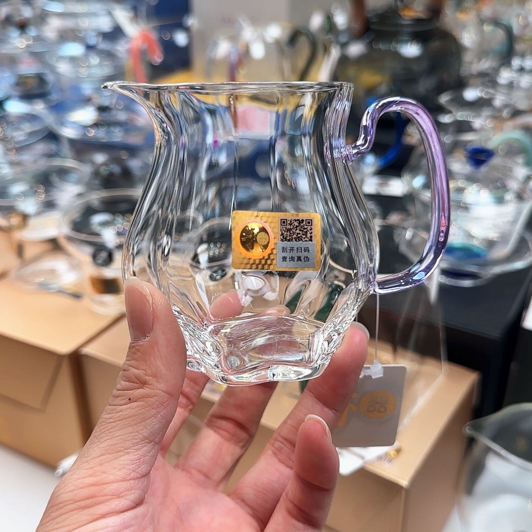 禾器颂妍浅紫色公道杯