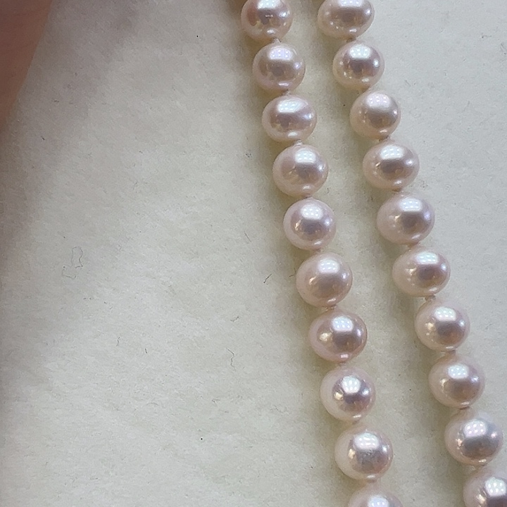 淡水珍珠未镶嵌颈饰➕7极光炫彩