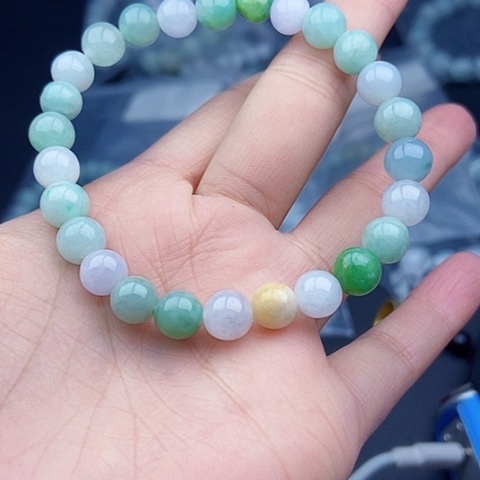 未镶嵌手链翡翠翡翠