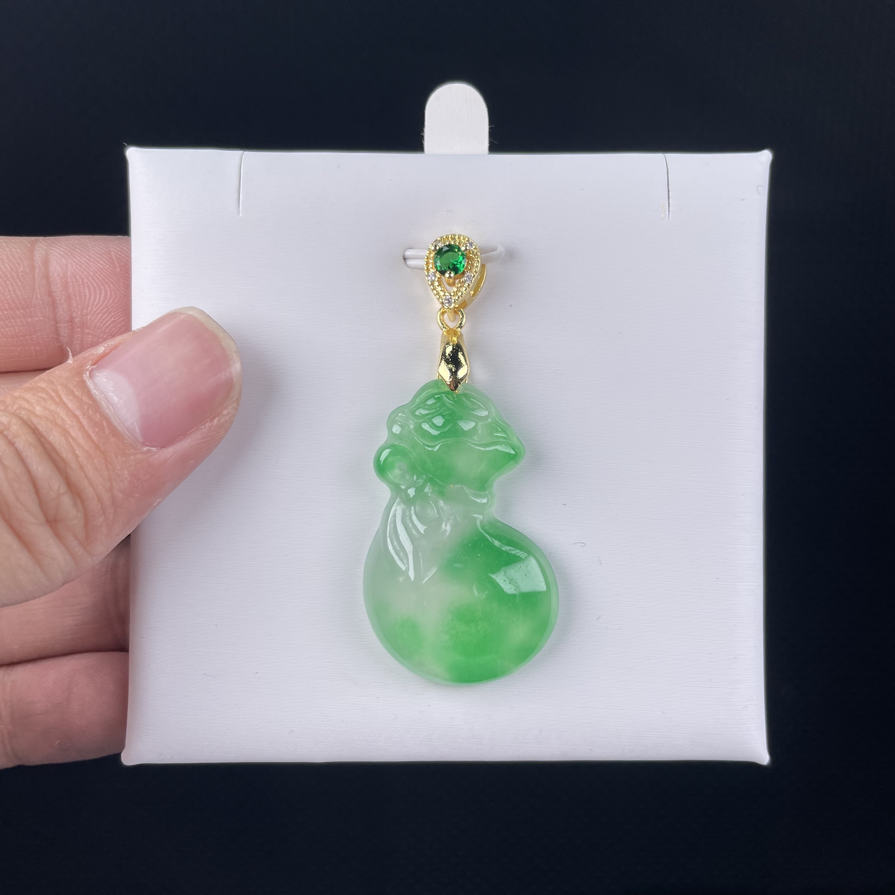 【杨子严选】C624绿飘花钱袋吊坠妈妈时尚百搭女款