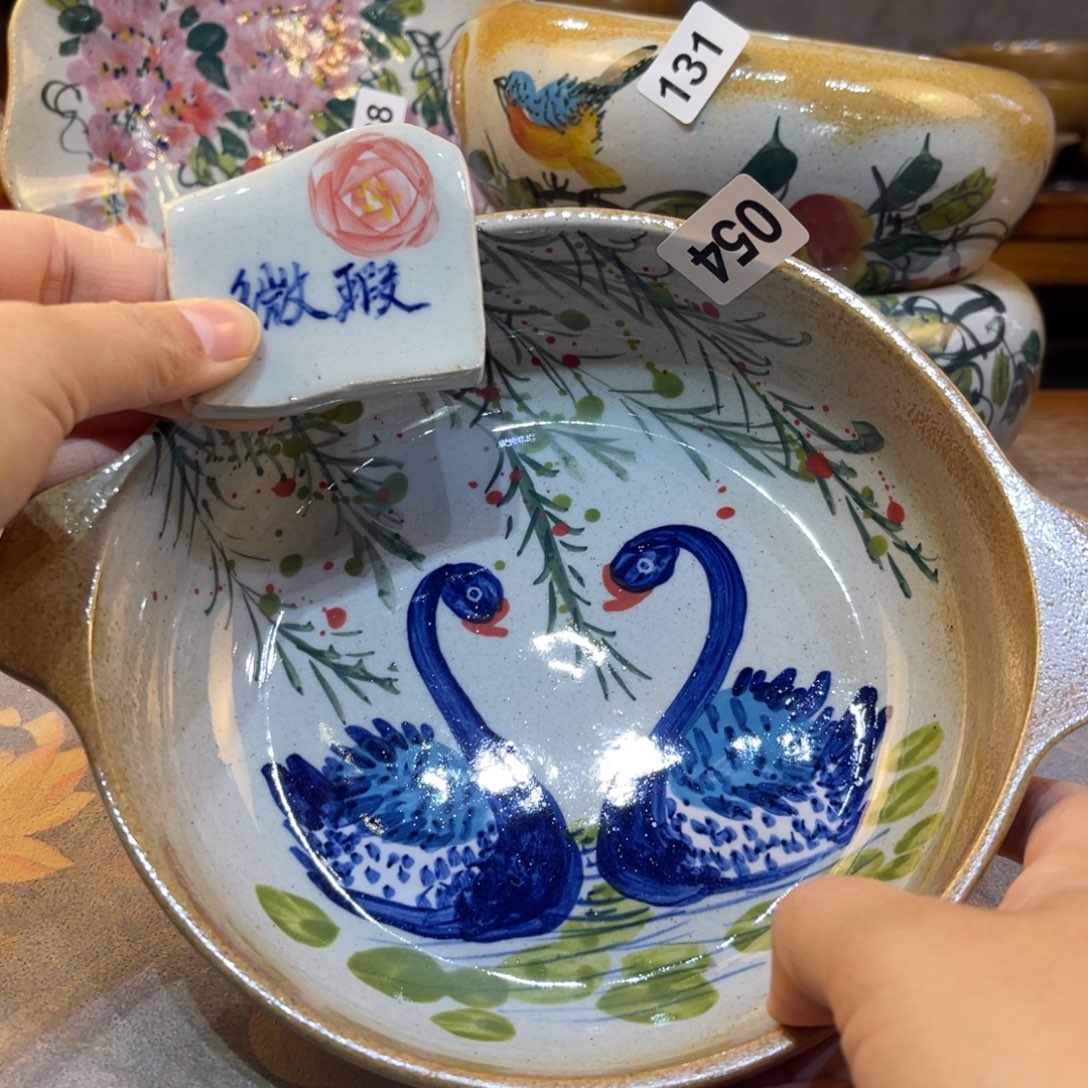 瓷片景德镇手工制作