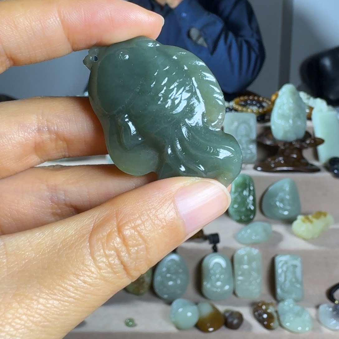 和田玉（糖玉）颈饰未镶嵌