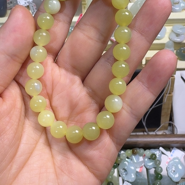 和田玉未镶嵌手链宝润莱1