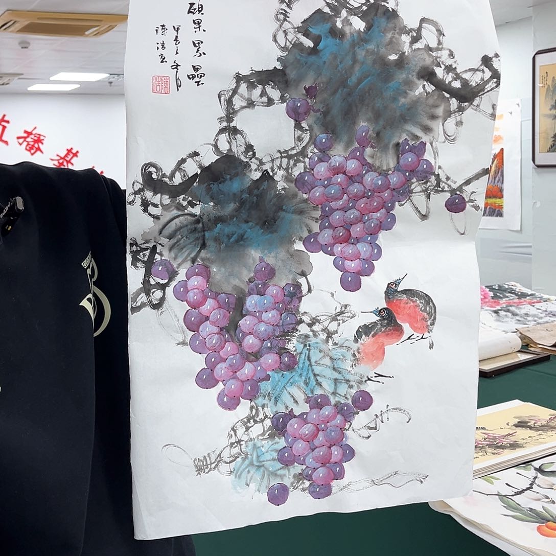 国画宣纸国画纯手绘作品