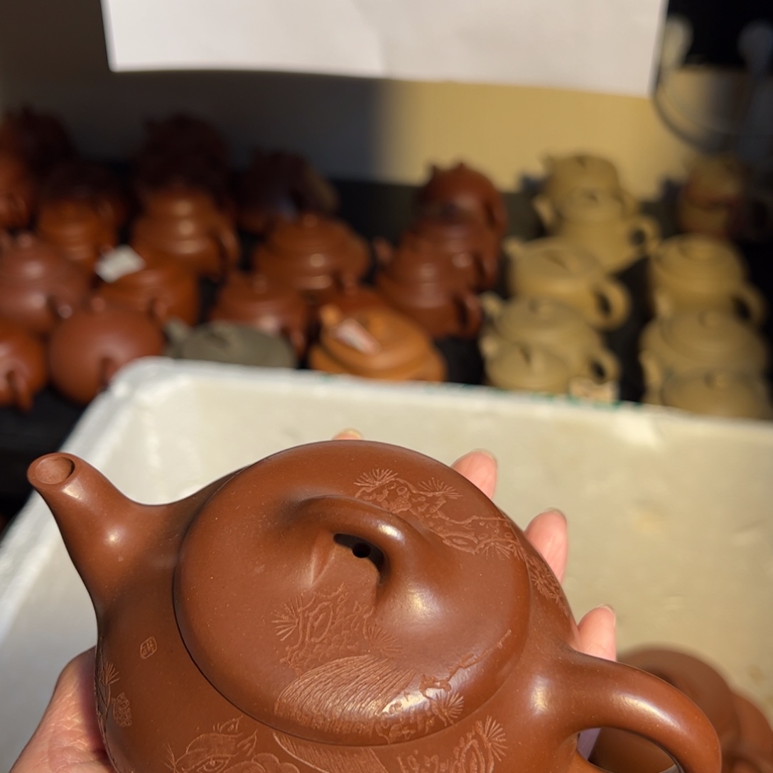 茶壶紫砂宜兴紫砂壶紫泥