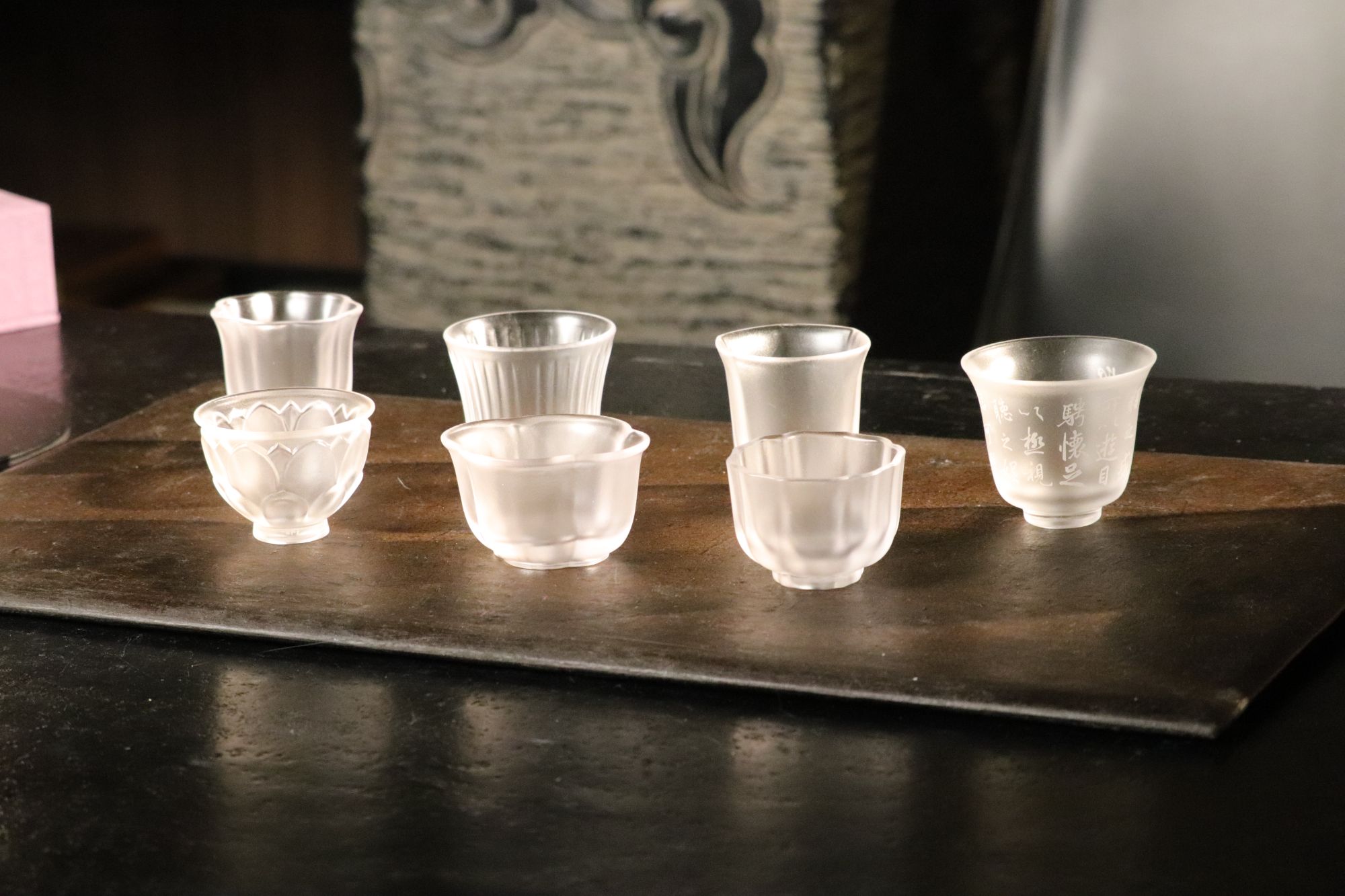【梁明毓】琉璃茶杯 集合