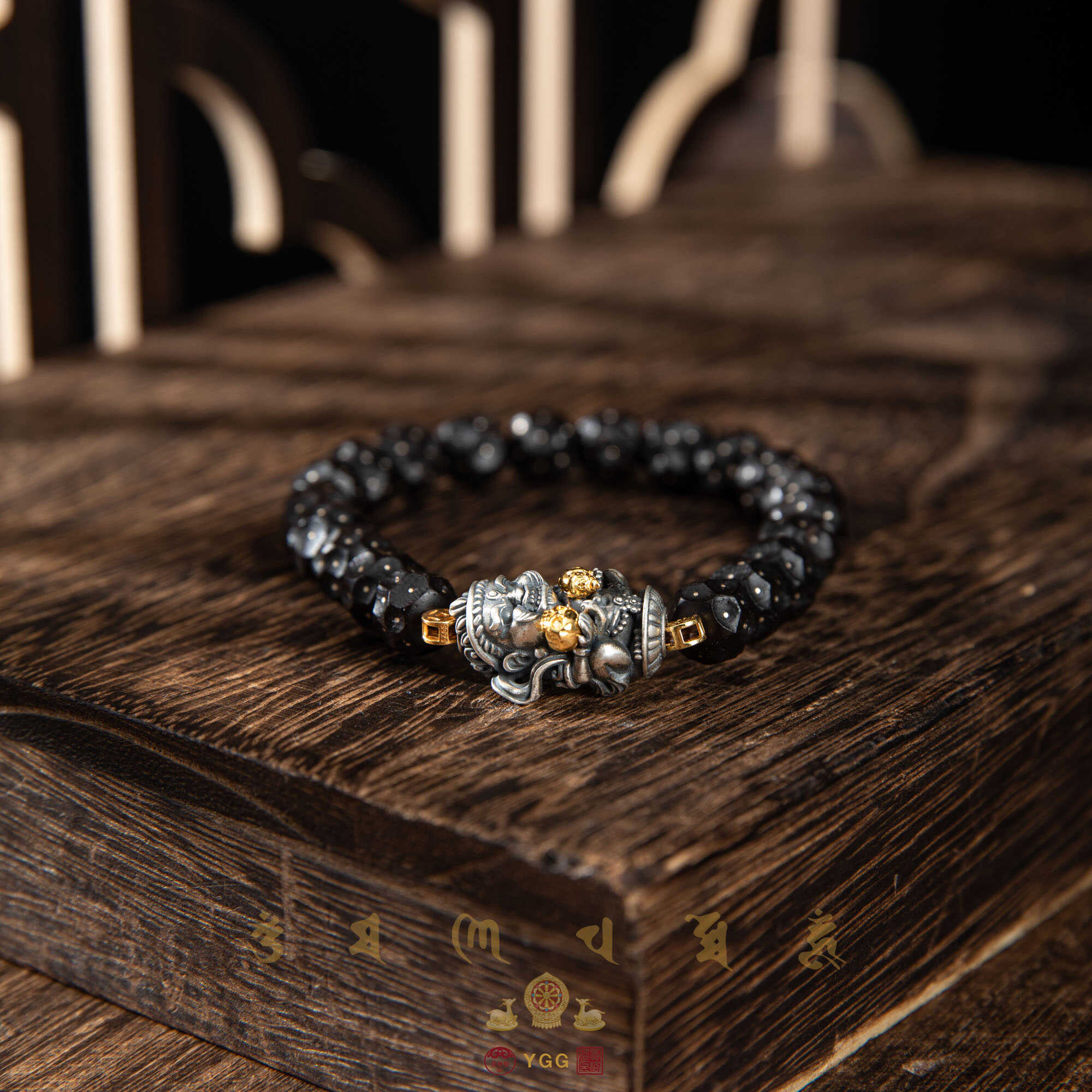【CrazyFriday】活动定制·黑财/精工椰蒂大满贯手串/FHDS2102