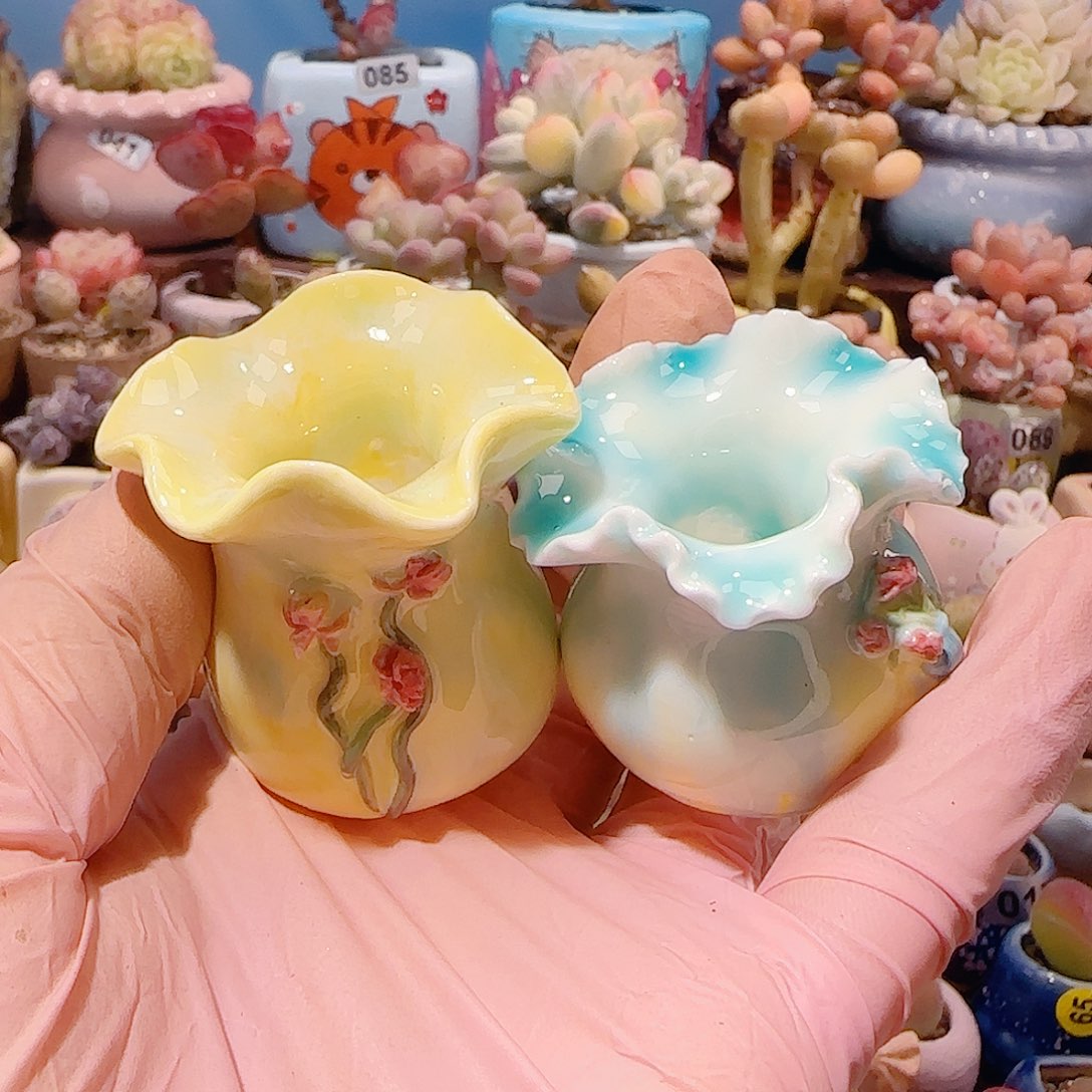 星***霜T花花盆盆口1.4cm