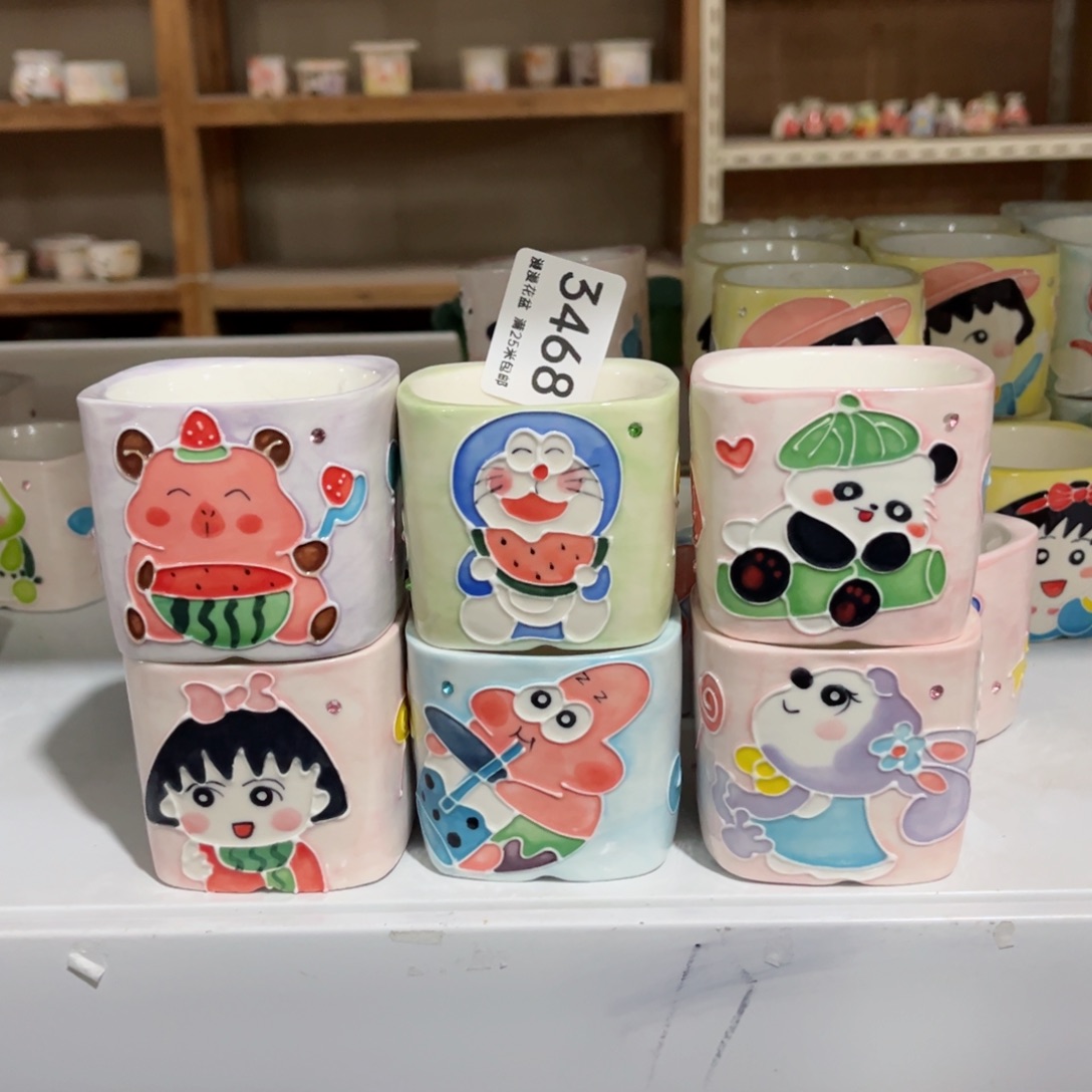 景德镇手工制作瑕疵3468口6