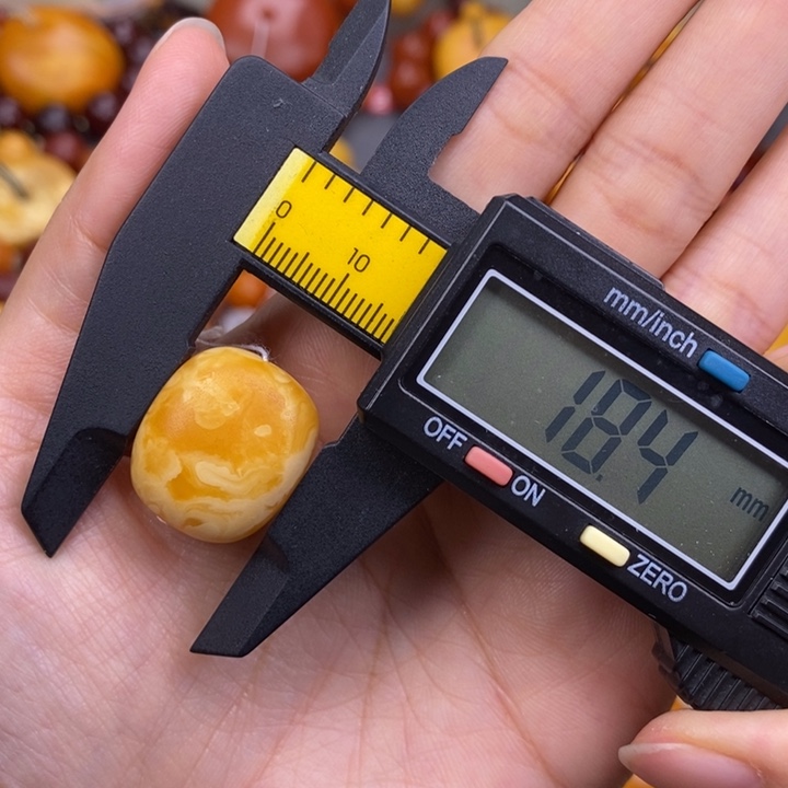 蜜蜡未镶嵌裸石蜜蜡M