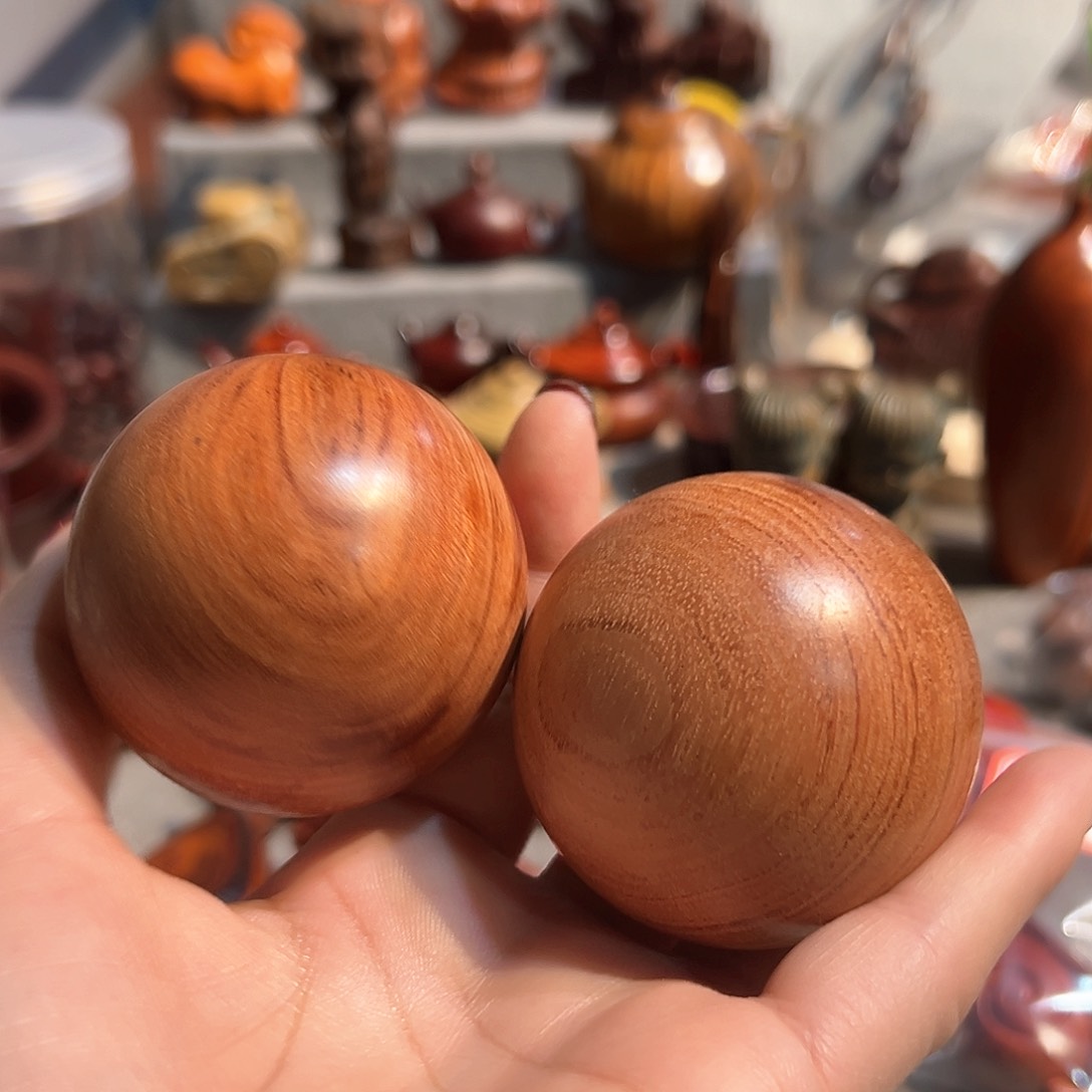 木花梨木手球5.5直径