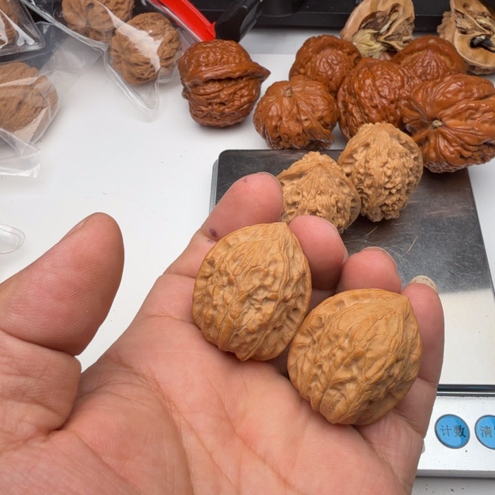 拉***猪吊坠文玩核桃麻核桃19