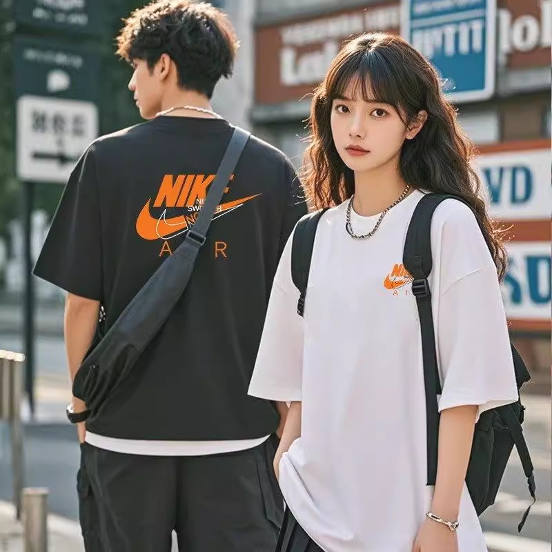 【支持-鉴定】 重磅纯棉短袖240gt恤男女2025休闲宽松重磅情侣上衣