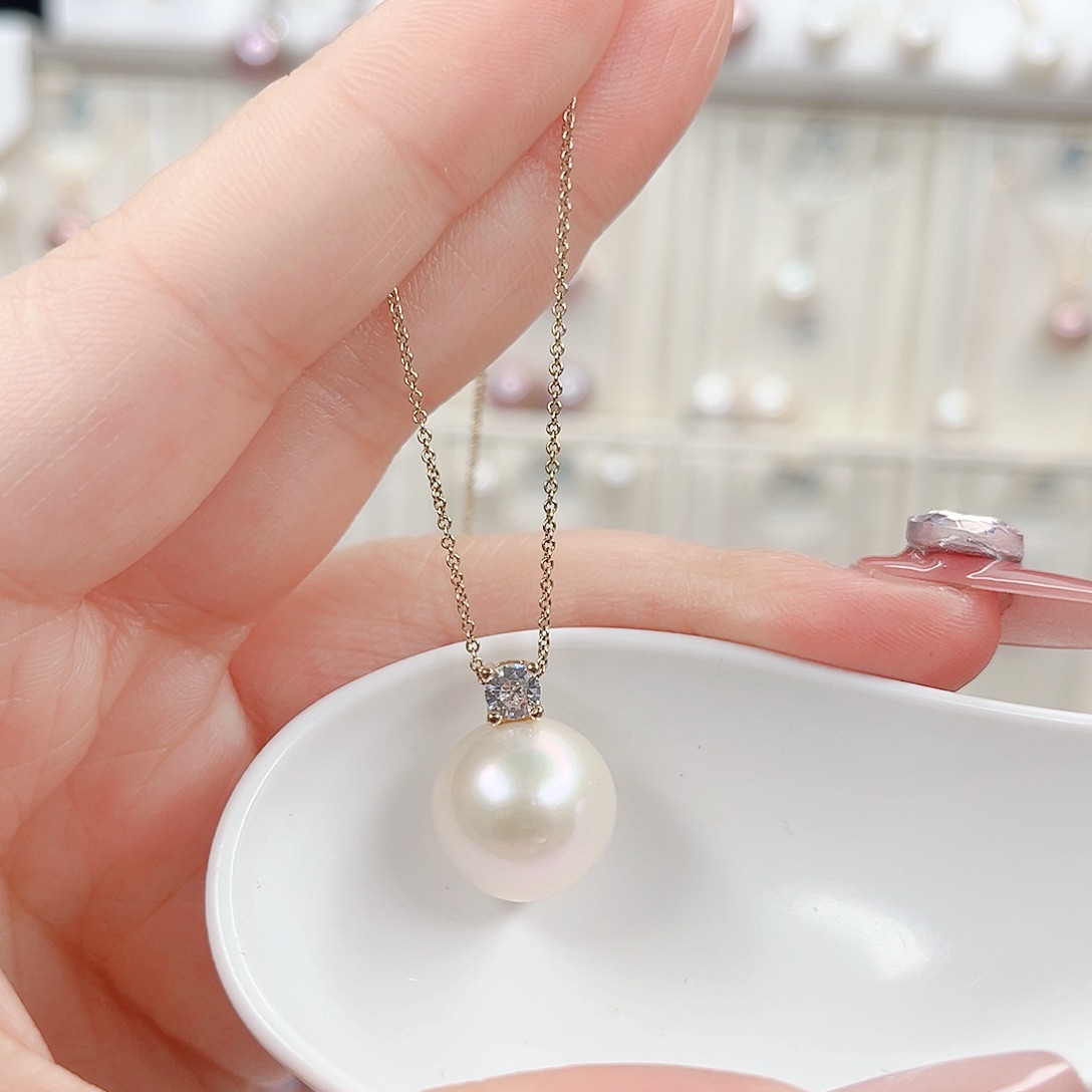 吊坠(赠链)淡水珍珠合金