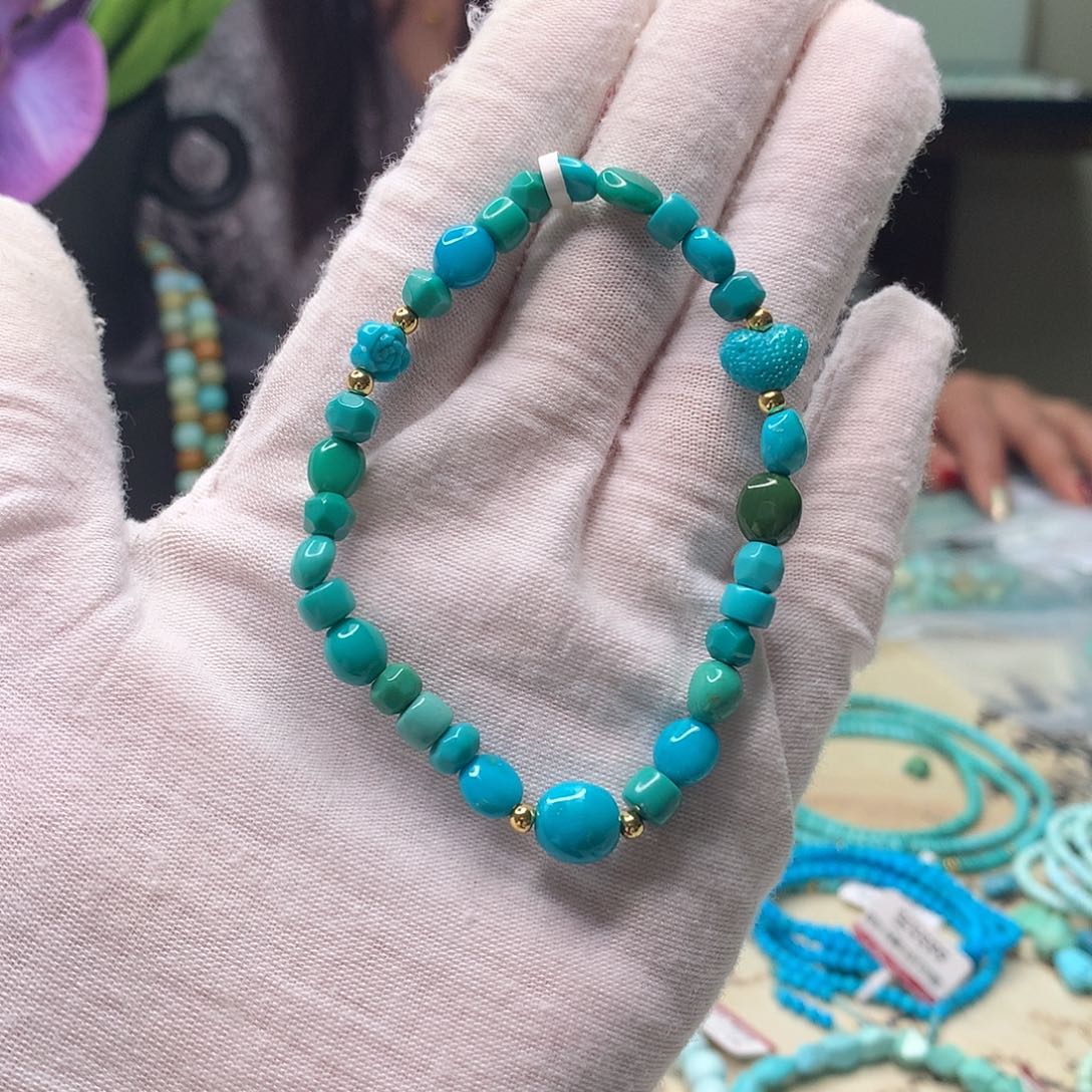 绿松石未镶嵌配饰