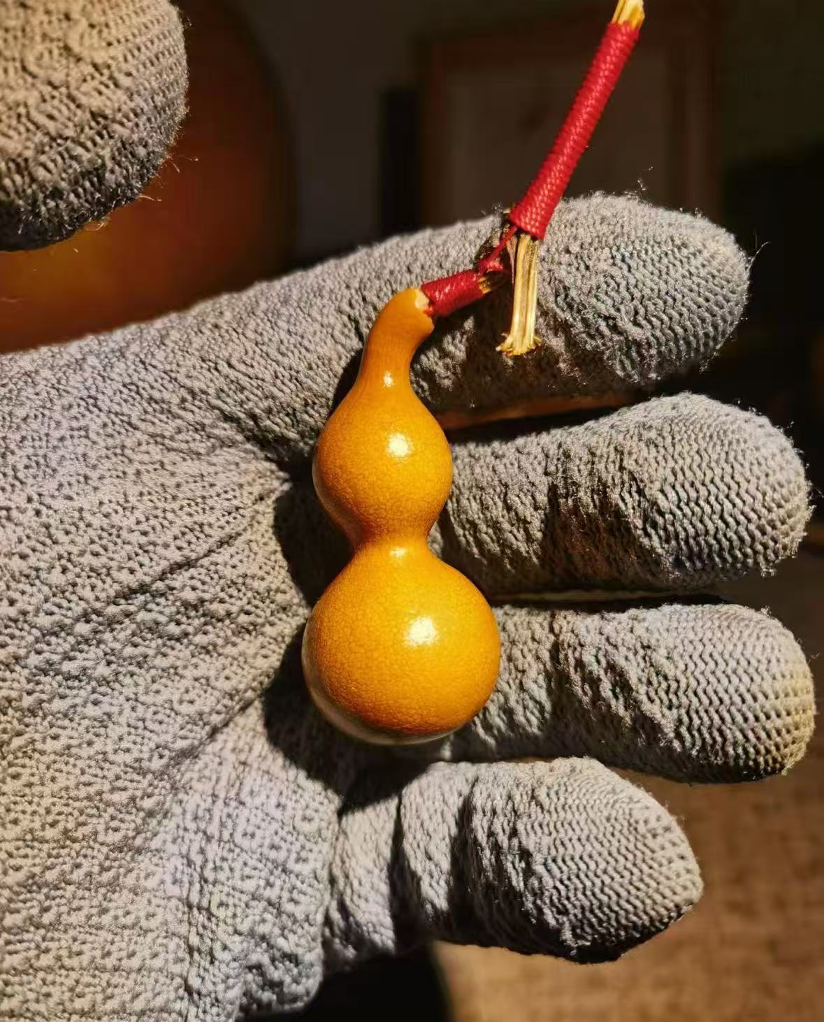 优选天然小葫芦手把件适合把玩的文玩葫芦