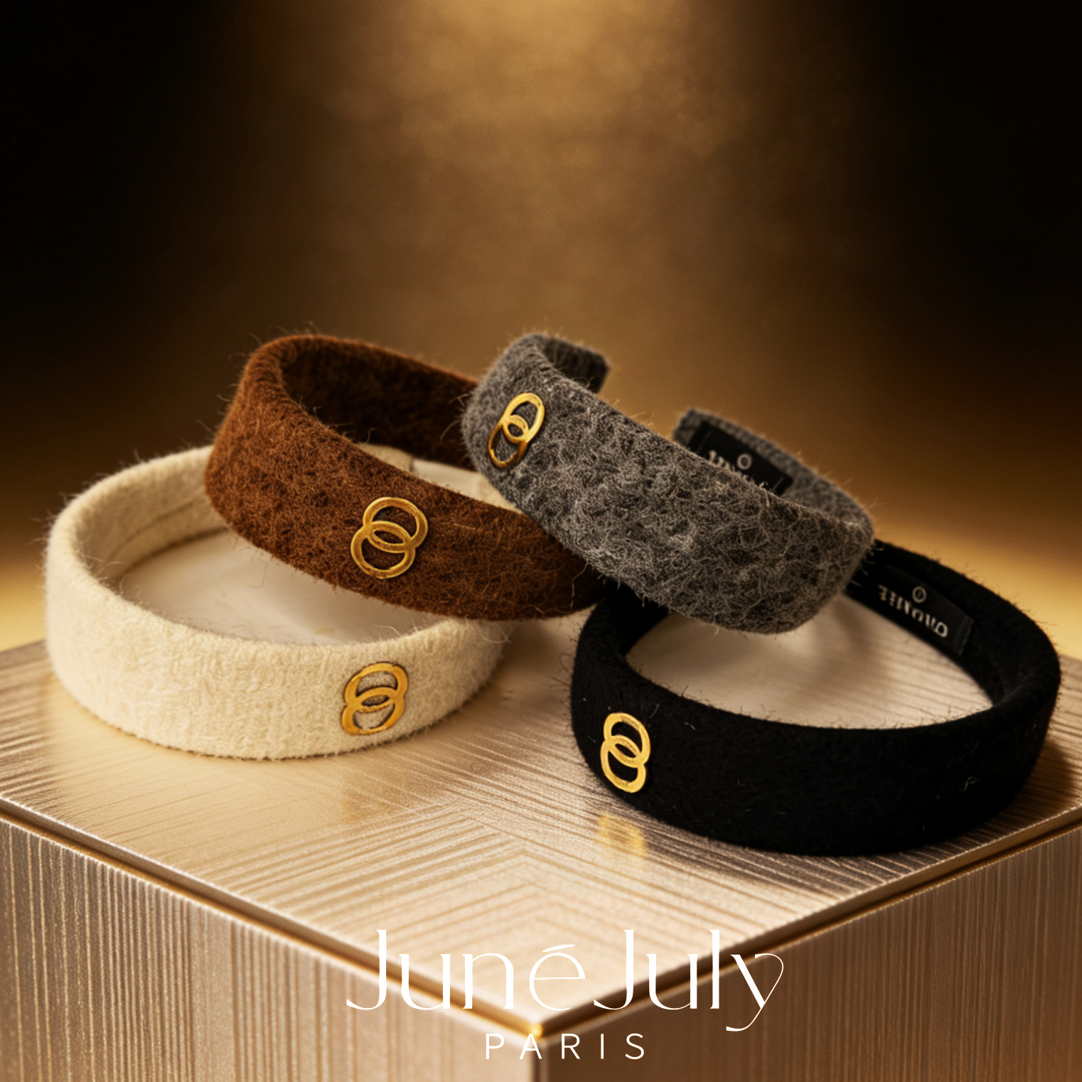 JuneJuly 秋冬新款高级香风加宽1209发箍