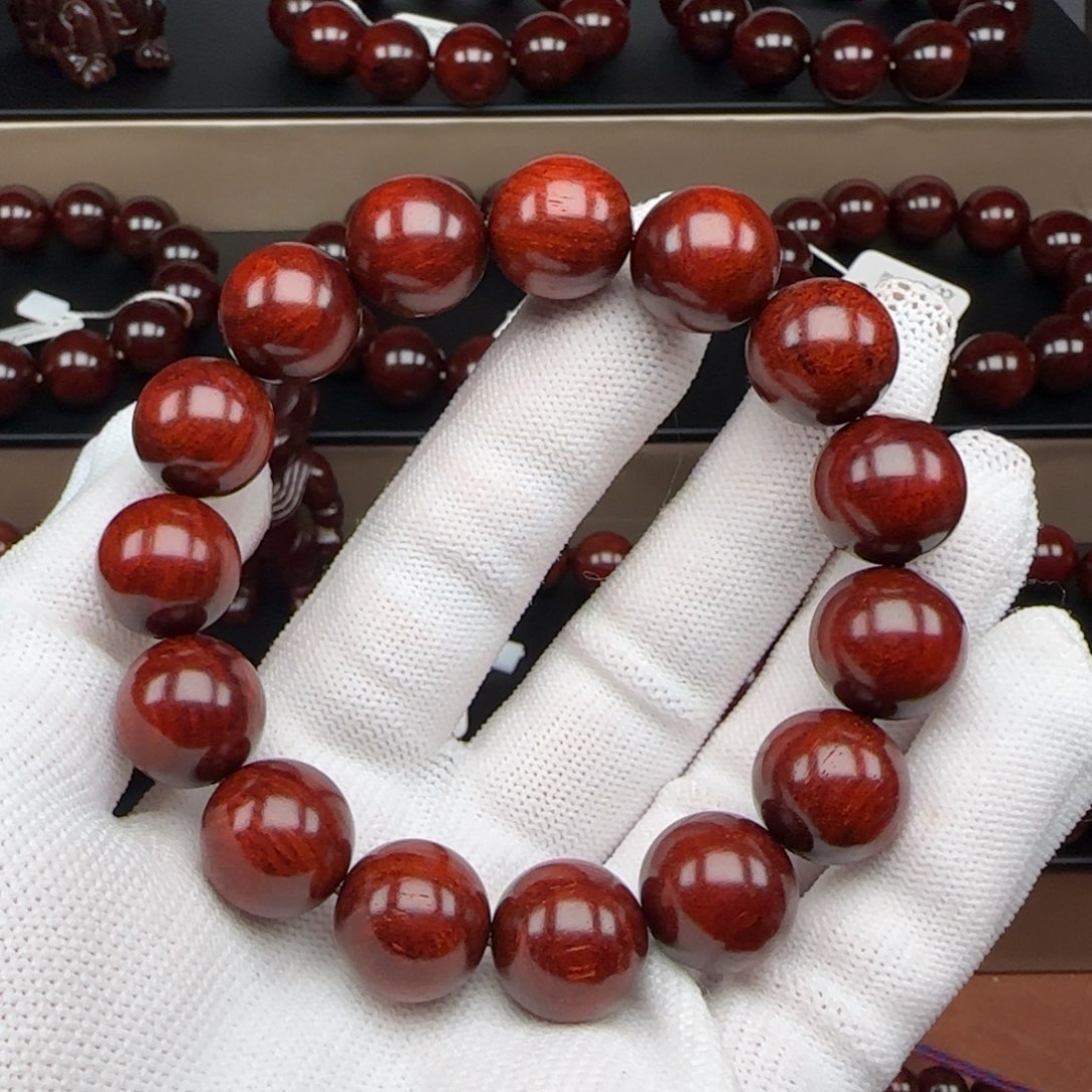 手串/手链小叶紫檀原生态印度小叶紫檀1.5暴龙3档