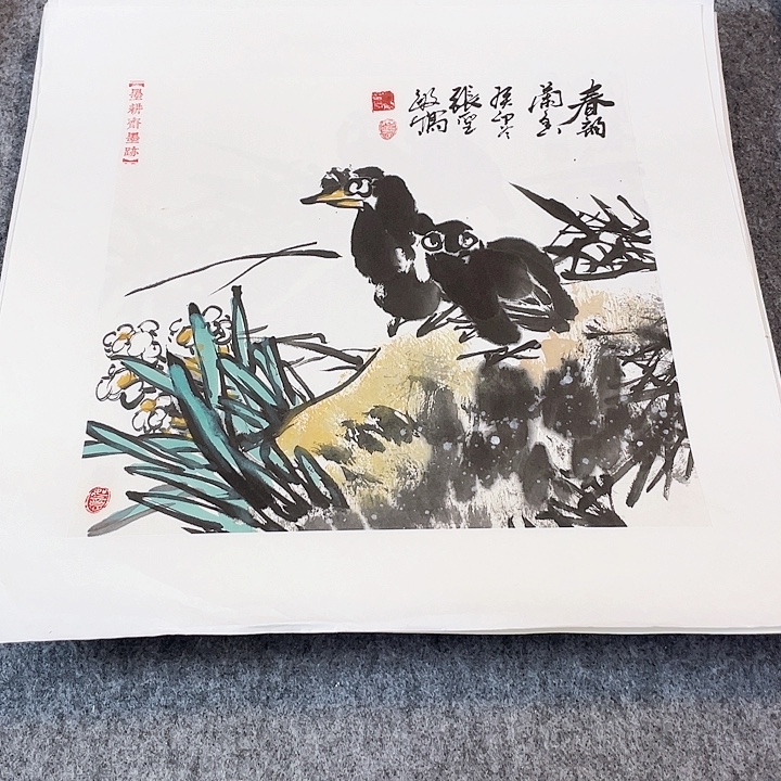 国画张圣敏先生纯手绘作品