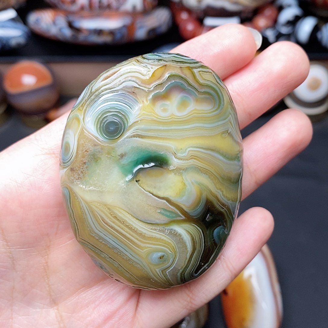 未镶嵌三毛玛瑙/玉髓