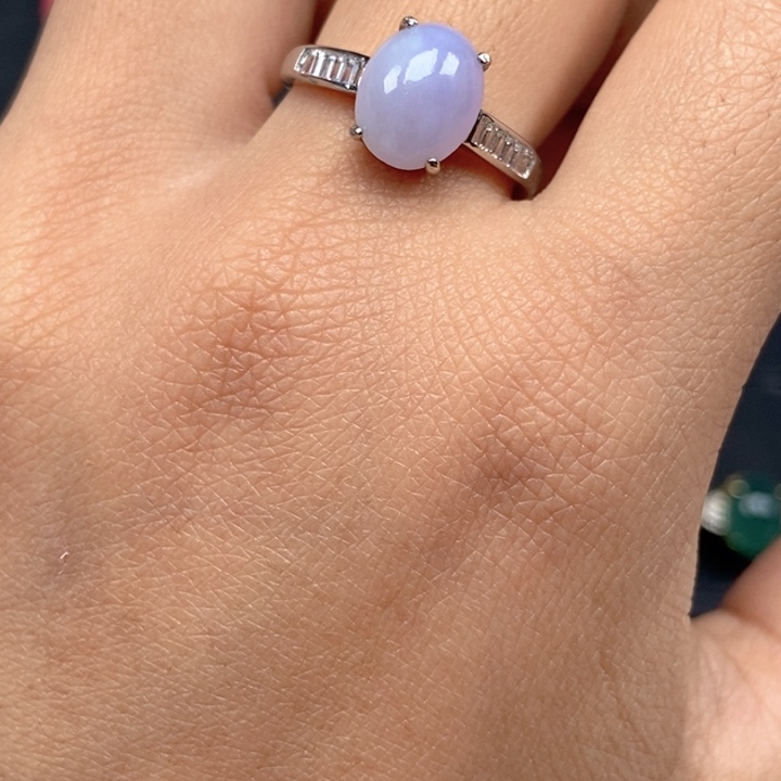 ****翡翠未镶嵌戒指戒指