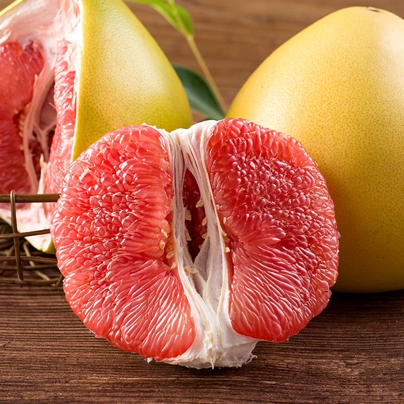 三红柚新鲜水果包邮湖北三红蜜柚红柚红心蜜柚富水湖柚子红心柚