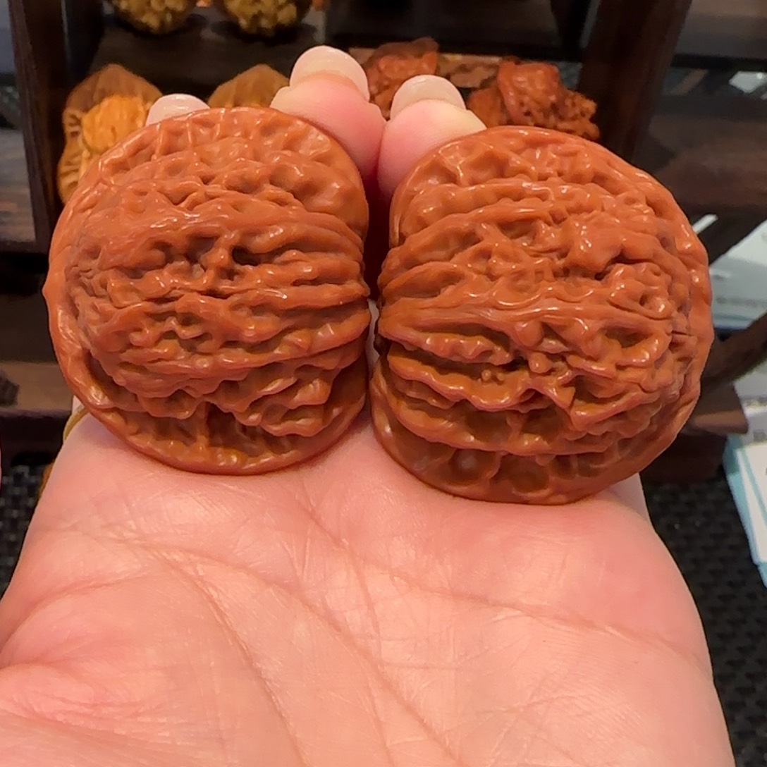 桃核吊坠四座楼42精品1213
