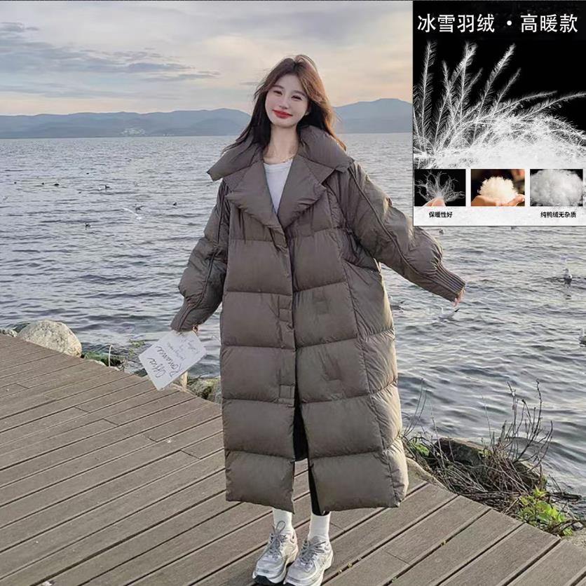【羽绒服】冬季保暖厚款宽松羽绒外套百搭女装9002[YZM]J