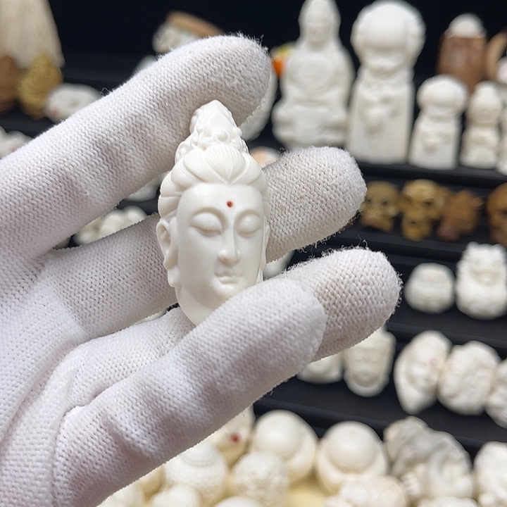 从***前手串/手链鹿骨观音