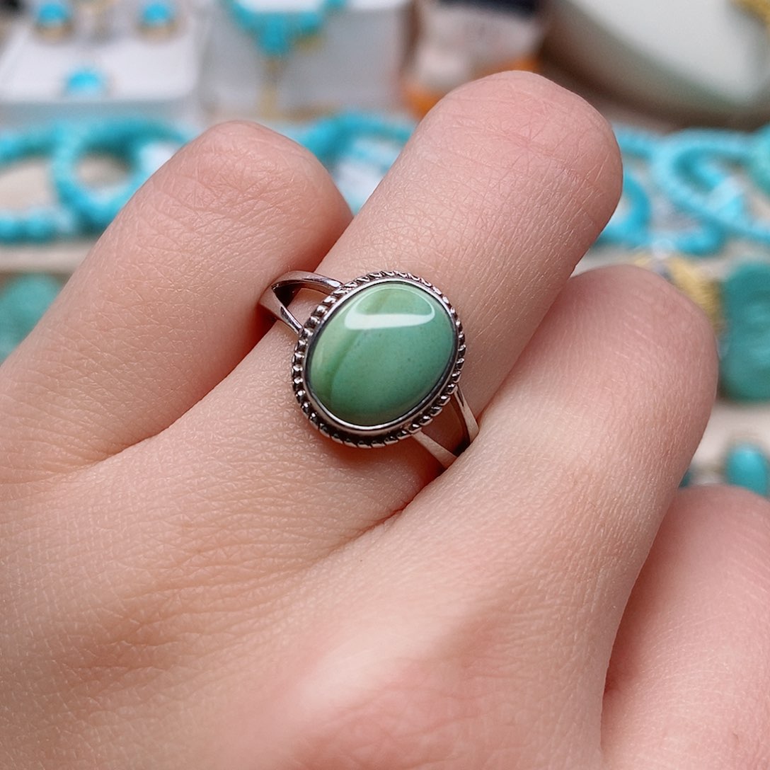 绿松石戒指未镶嵌