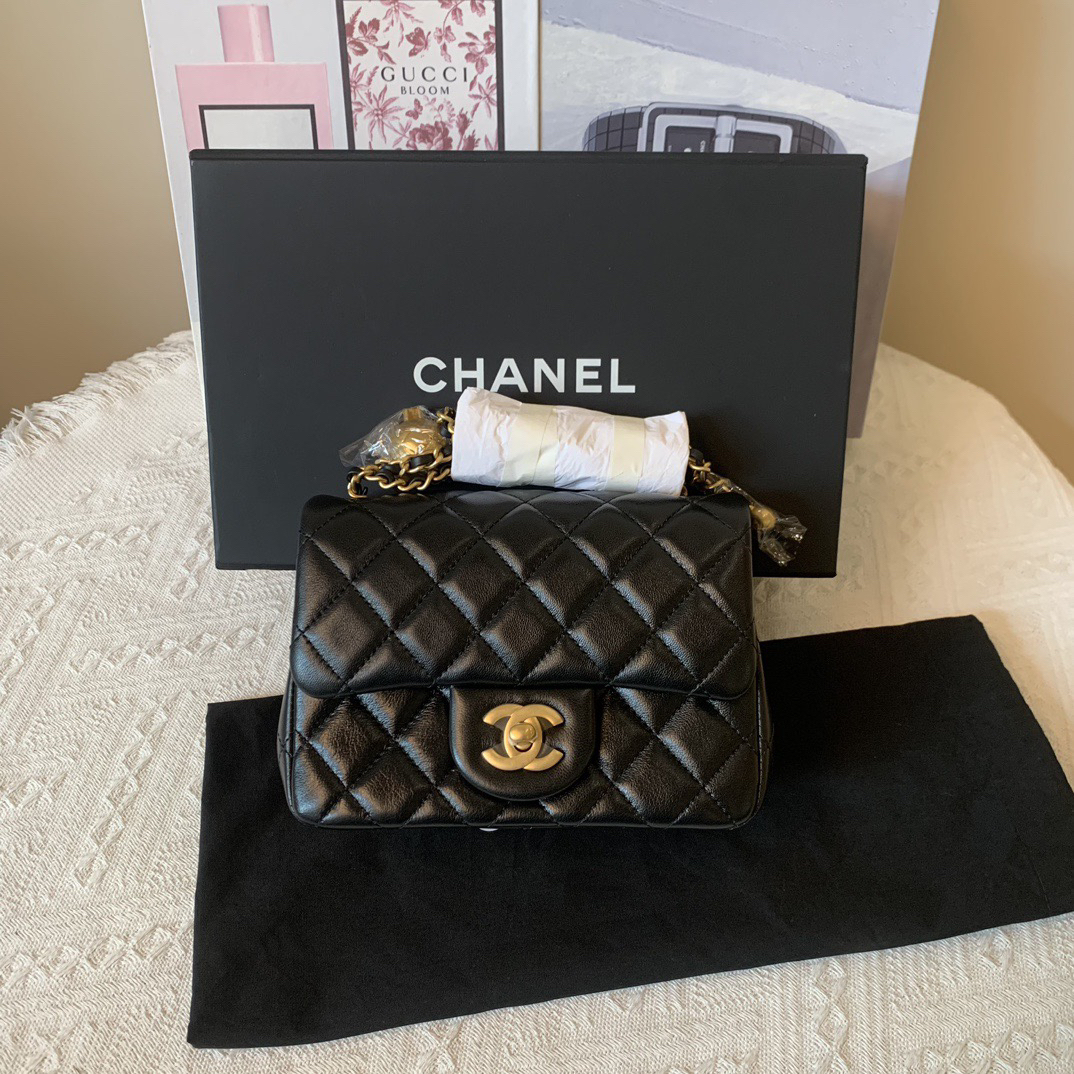 未使用 Chanel/香奈儿 25A金球方胖子