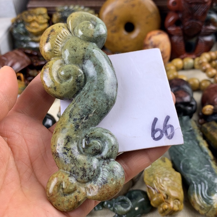 岫岩河磨玉（透闪石质玉）未镶嵌珠宝奇石?****?