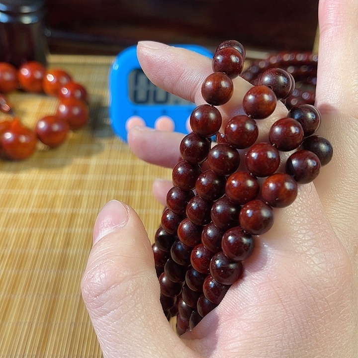 超***生木小叶紫檀手工艺