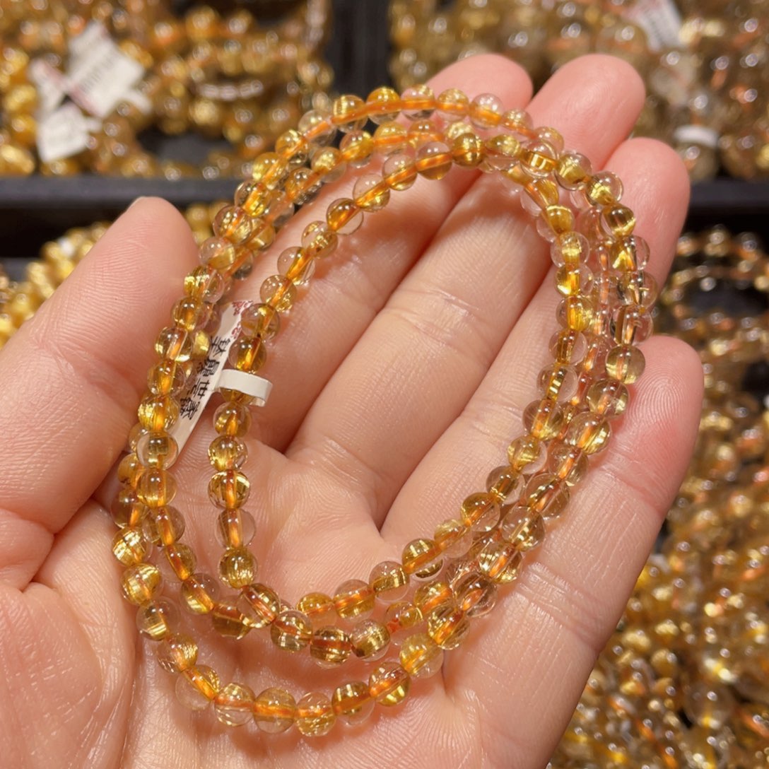 水晶手链未镶嵌天然水晶手链