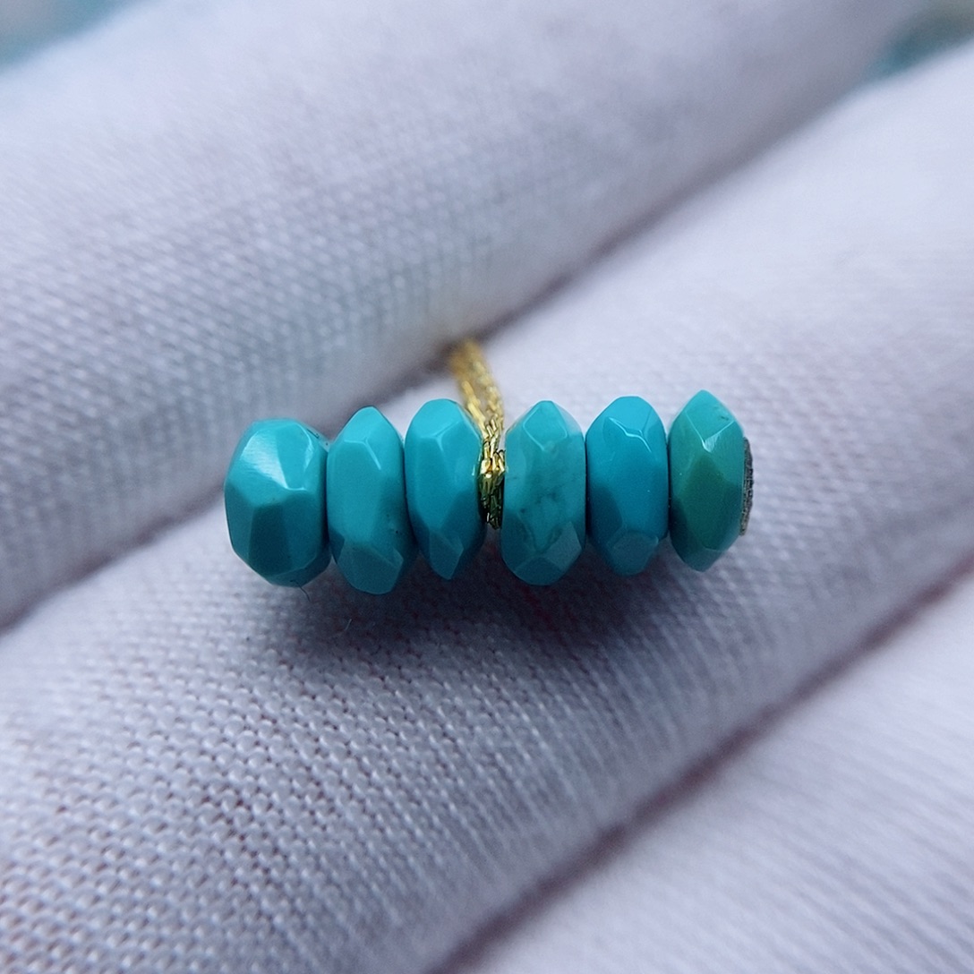 绿松石无相隔片5.3未镶嵌