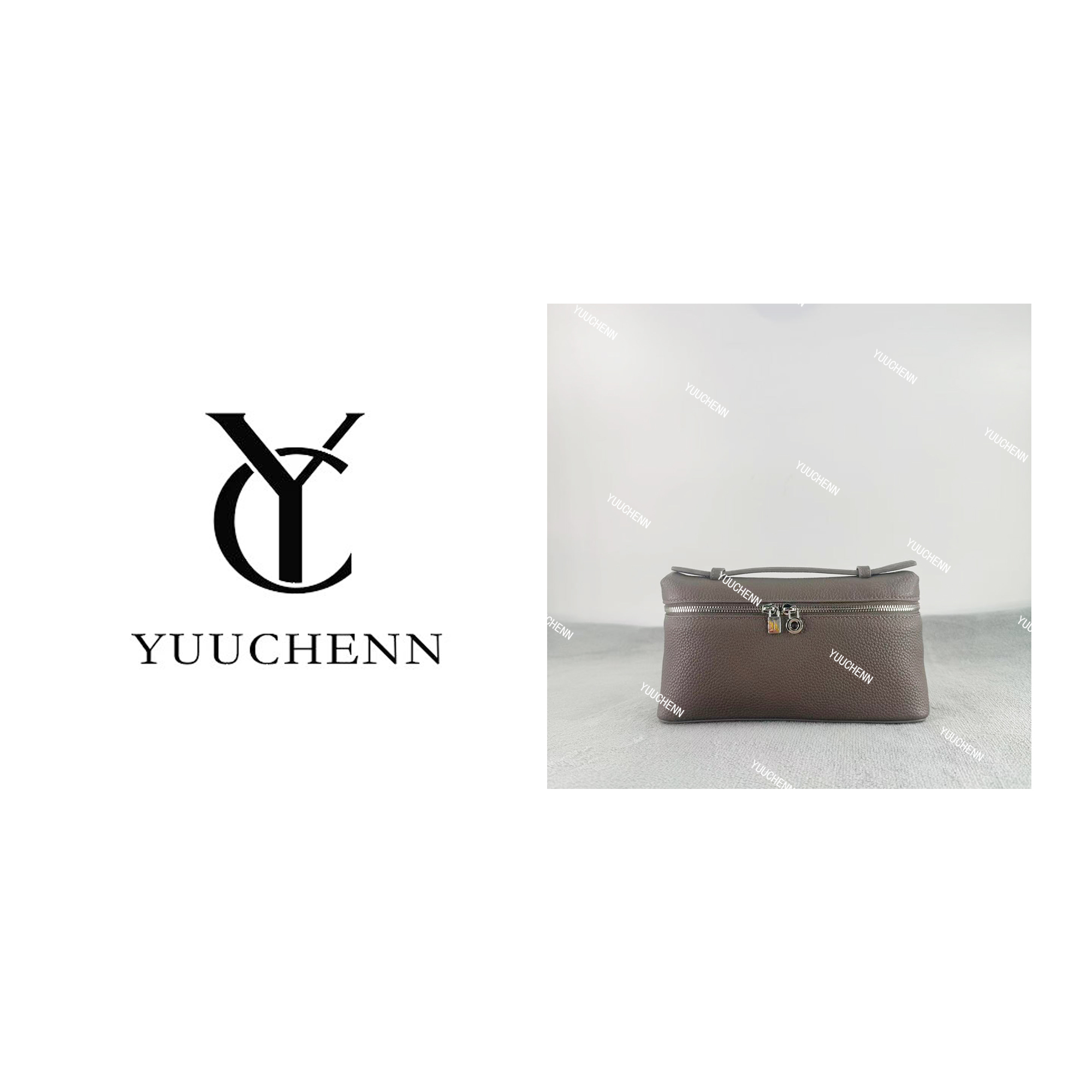 YUUCHENN/20cm原创设计高定真皮包 HH5459