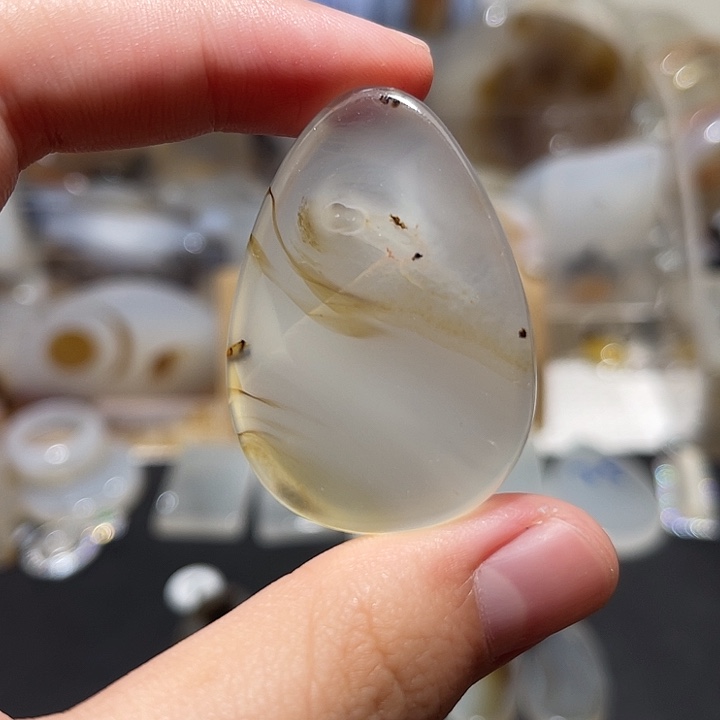 玛瑙/玉髓玉牌合金