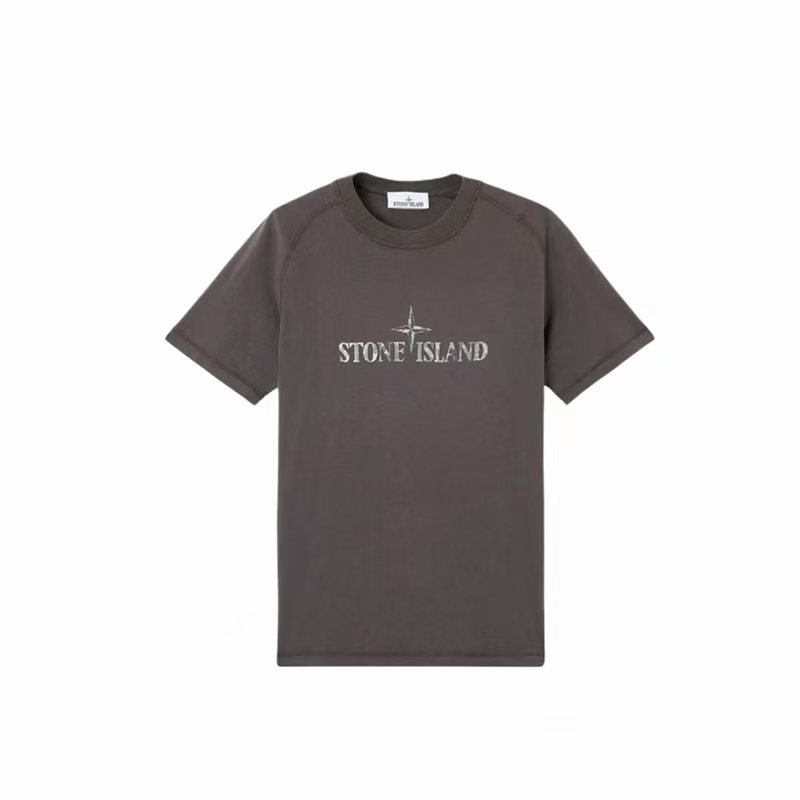 STONE ISLAND石头岛男士经典上装T恤圆领