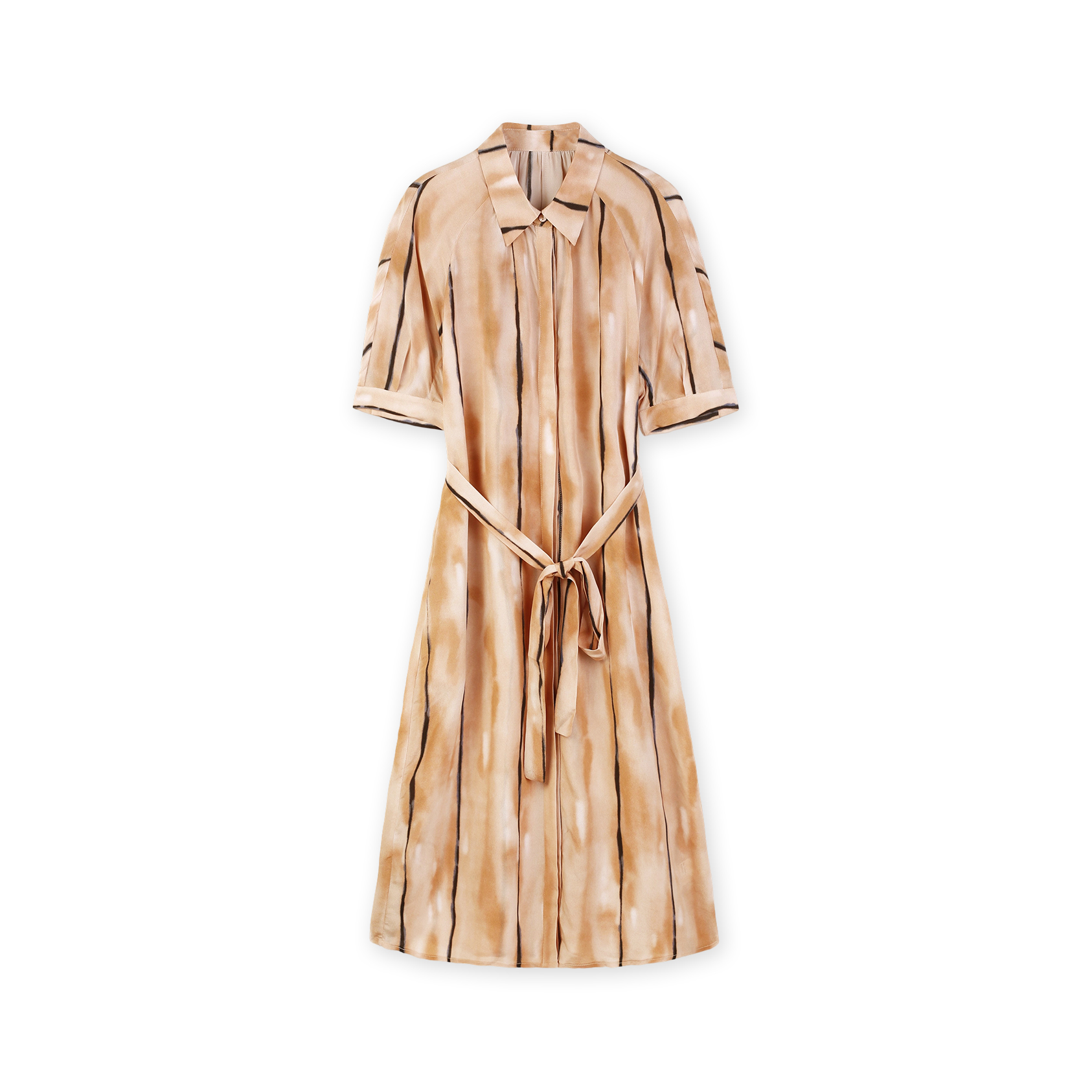 【白桦专属】（左谜）桑蚕丝连衣裙JEXCH-70012