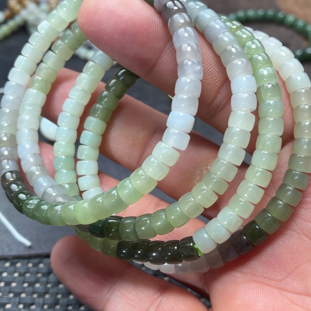 和田玉未镶嵌手链多样性发货拍一发一