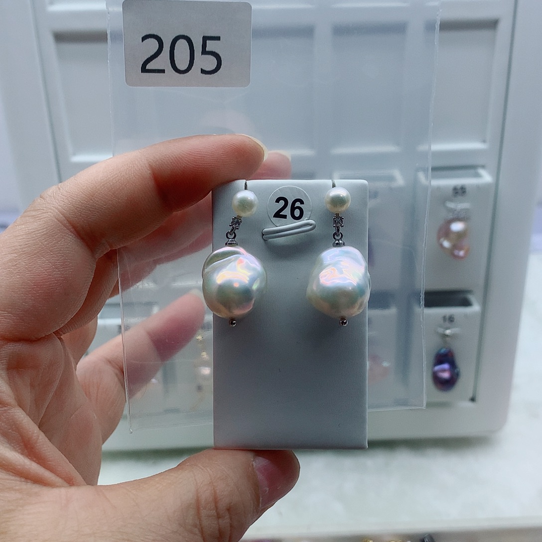 淡水珍珠吊坠(不含链)合金