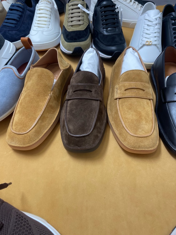 （699专拍）男士轻奢皮革休闲鞋