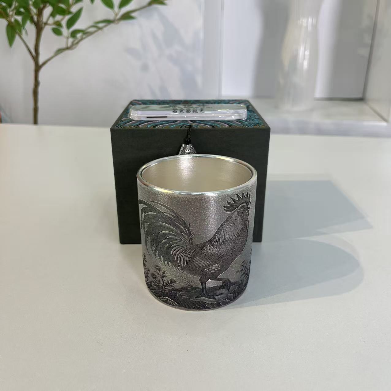 公鸡银杯（礼盒）@ZH1488