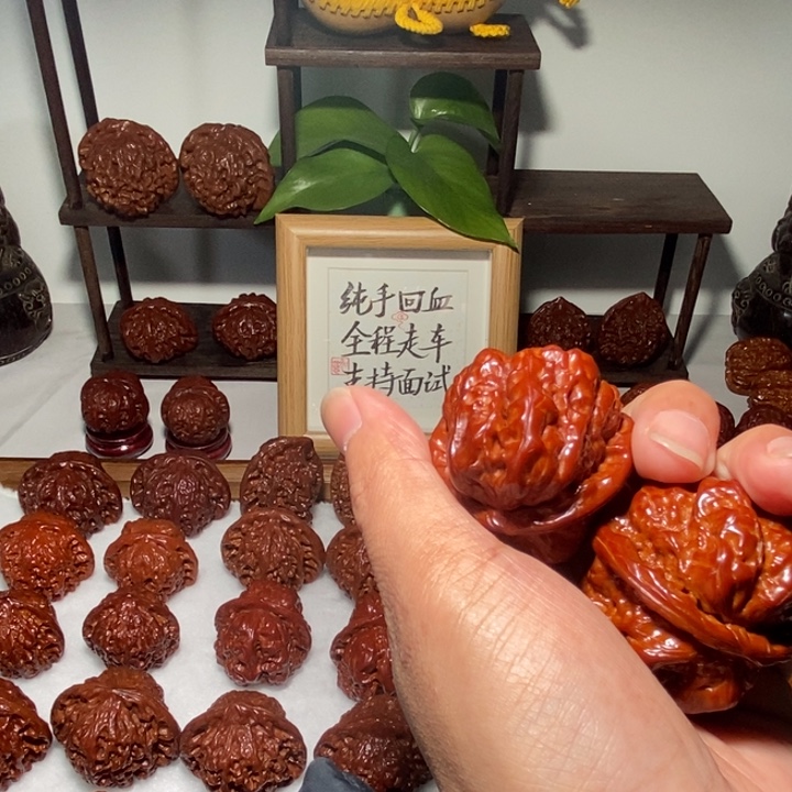 北***洋文玩核桃吊坠蛤蟆头