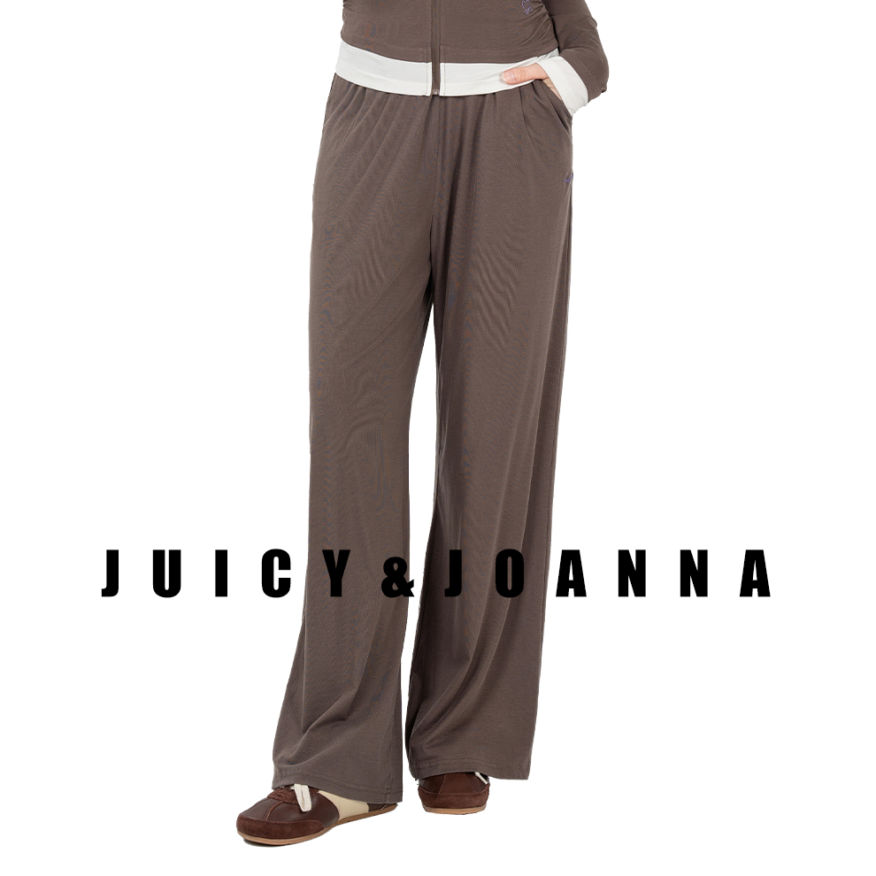 JUICY&JOANNA/橘子樱桃高腰针织阔腿裤