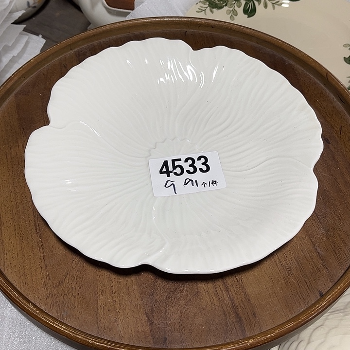 瓷微瑕外贸餐具4533