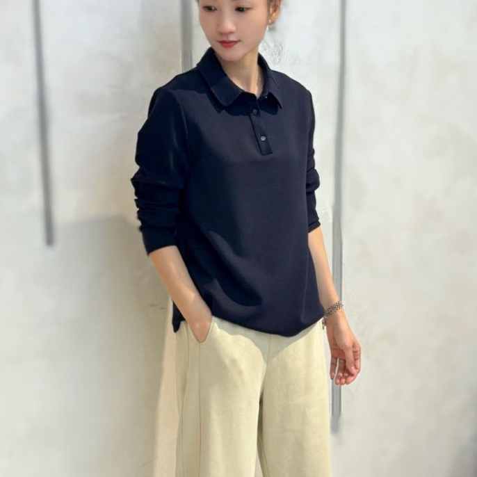 菲玛掂251263正品2025秋季新款时尚气质显瘦套头衫卫衣女上衣小衫