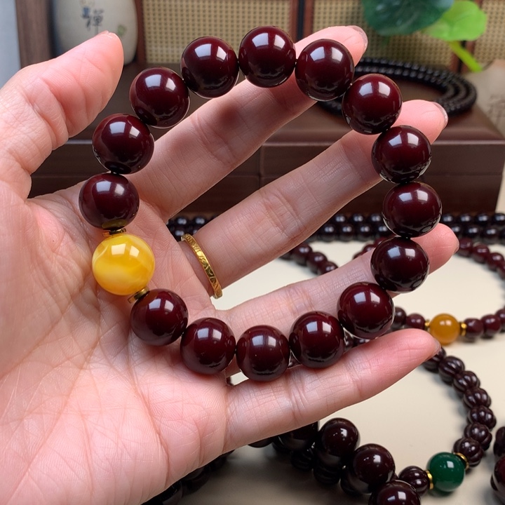 静***@手串猴头核桃猴头手串